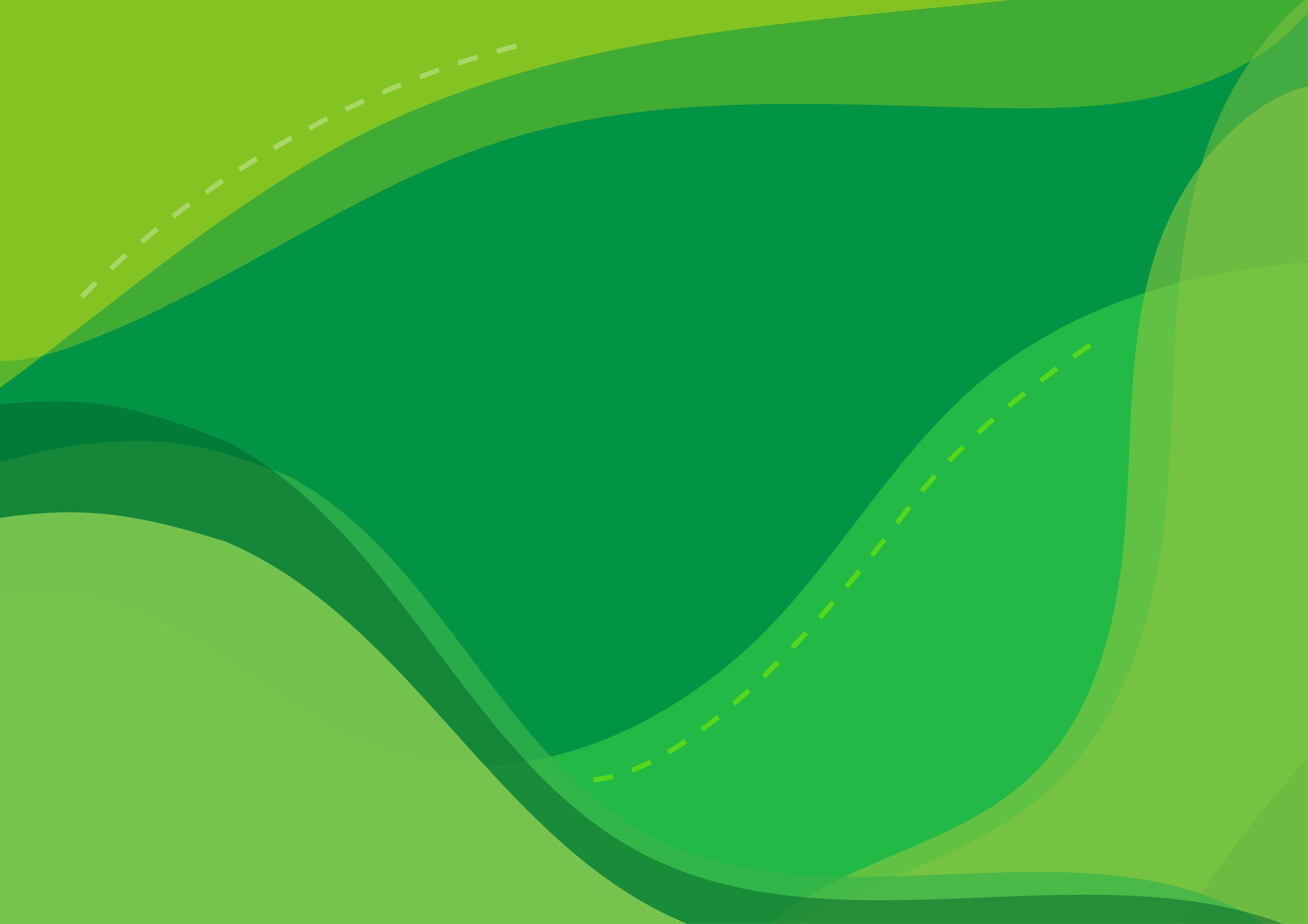 Green Fluid Wave Abstract Background.